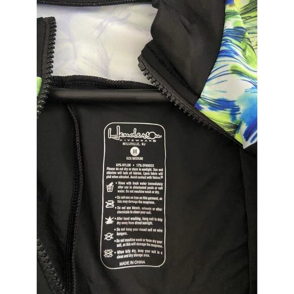 Henderson Unisex Pattern Hotskins Jumpsuit Wetsuit Size Medium NWT - Picture 6 of 8